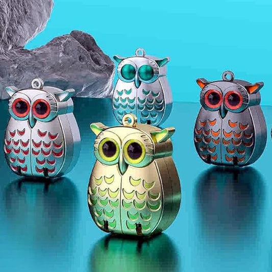 🔥Köp 1 få 1 gratis💥Mini vikbar uggleklippare i rostfritt stål🦉