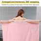Perfekt present - Absorberande badhandduk i korallfleece