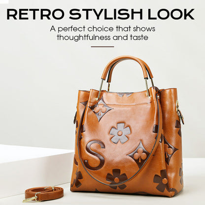 🛍️💎 Vintage-hinkväska – avslappnad och elegant – rymlig med innerficka för bättre ordning 🎒✅