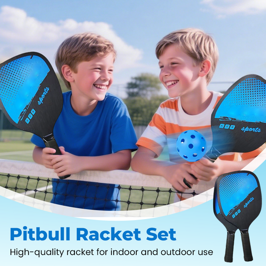 Bärbart och hållbart pickleball-racketset