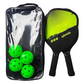 Bärbart och hållbart pickleball-racketset