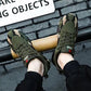 Allmänna högkvalitativa robusta arbets-sneakers med kamouflage