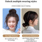 💇‍♀️ Köp 1 få 1 gratis! 🎀 Uppgraderad hårdel för fyllig och naturlig ”messy bun” – volymboost, hållbar & enkel att använda – perfekt present till henne 💝