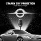 USB-driven stjärnprojektorlampa för hemmet och bilen