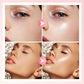3D rosé rouge och highlighter