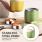🎉Nyårspresent 50% RABATT!🍱1,5L Vakuumisolerad Matlåda (Rostfritt Stål): 12 Timmars Värmehållning + Läcksäker & Lagerdesign – Perfekt För Resan!