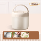 🎉Nyårspresent 50% RABATT!🍱1,5L Vakuumisolerad Matlåda (Rostfritt Stål): 12 Timmars Värmehållning + Läcksäker & Lagerdesign – Perfekt För Resan!