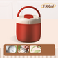🎉Nyårspresent 50% RABATT!🍱1,5L Vakuumisolerad Matlåda (Rostfritt Stål): 12 Timmars Värmehållning + Läcksäker & Lagerdesign – Perfekt För Resan!