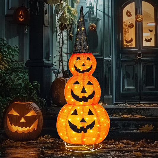 Halloween hopfällbara pumpadekorationer