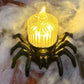 Halloween Läskig Spindel LED Ljuslykta