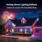🎅Försäljning inför julen🎁🔥✈Fraktfritt Smart vattentät LED-ljusslinga för inomhus- och utomhusbruk💡