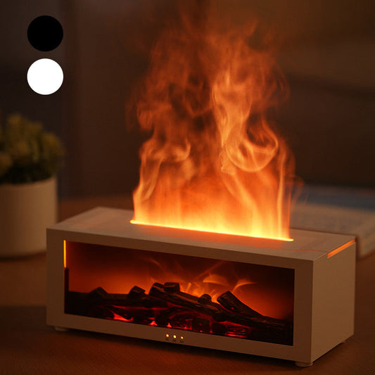 🔥🔥🔥 Eldstad Flame Diffuser Luftfuktare med fjärrkontroll 🔥🔥✨