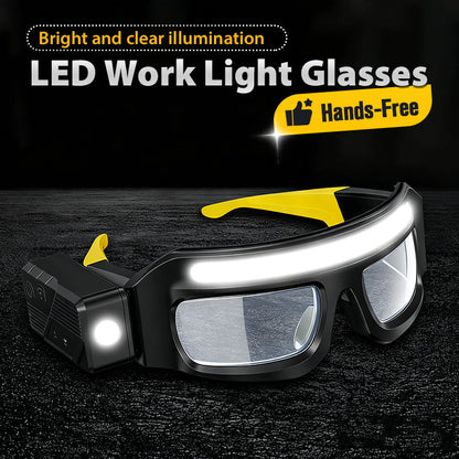 📢📢50% RABATT NU!! ⏰Handsfria LED-arbetslampglasögon
