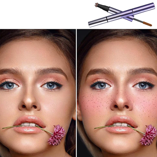 🔥Köp 1 Få 1 gratis🔥2-i-1 Multifunktionell Fräknepenna med Rouge