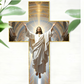 ✝️Bästsäljare✨Retro Jesus Kristus väggkors dekoration