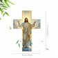 ✝️Bästsäljare✨Retro Jesus Kristus väggkors dekoration