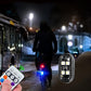 Bärbar LED-varningslampa för bilar med fjärrkontroll🏍️