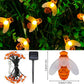 Solcellsdrivna LED Bi-Ljusslingor 🐝