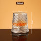 🥛💎Nyårsrea 49% RABATT✨🔥360° roterande whiskyglas