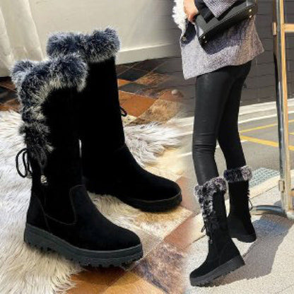 Varma, bekväma och skyddande kängor för kvinnor i mid-calf-höjd.