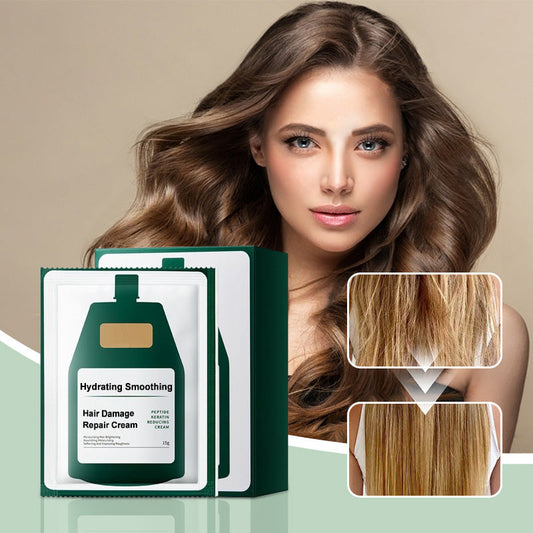 🔥50% rabatt så länge lagret räcker!🎉Återfuktande, utjämnande kräm för reparation av hårskador