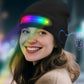 Mössa med LED, Bluetooth och Musik