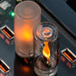 USB-lampa med realistisk flamma