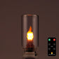 USB-lampa med realistisk flamma