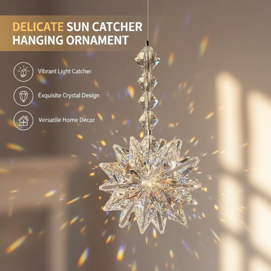 💖Den mest romantiska gåvan·Sunshine Rainbow Catcher🌈 Kristallhänge💎 Fånga bländande solljus och romantik💕 för den du älskar mest