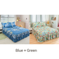 🌼3-delat set med volangkjol🛏️