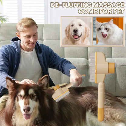 🔥Köp 1 Få 1 gratis🔥Avfällande massagekam för husdjur