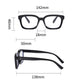👓💙 Retro fyrkantiga glasögon mot blått ljus