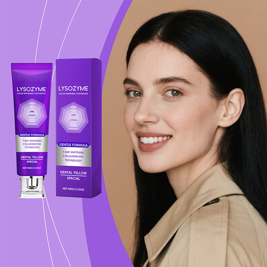 🎁 Få vitare tänder och spara mer – begränsat erbjudande! 🔥Lysozyme Brightening Stain-Removing Toothpaste