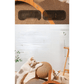 🔥🎁Nyhet 50 % RABATT🔥🔥KattklÖsboll Av Naturligt Sisal Med Kartongplatta