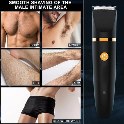 🧔 50 % RABATT NU! 🔧 Mångsidigt skötselverktyg 3-i-1 – kroppshårstrimmer, intimtrimmer & rakapparat, IPX7 vattentät & USB-C 🚿