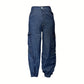 👖 50% RABATT! ✨ Högmidjade stretchiga joggingbyxor i denim – Smidig denim, Höftformande & Avslappnad passform 💙