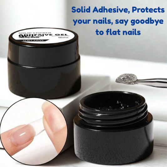 💅Starkt nagellim, speciellt utformat för att ta bort nagelplack – långvarig och pålitlig fixering.