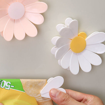 🌸Magnetiska förseglingsklämmor med prästkrageblomma
