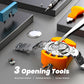 🕰️ 50% RABATT! 🔧 Verktygssats för Professionell Klockreparation – 13-i-1, Precisionsverktyg & Perfekt för Ur- & Glasögonreparation 🛠️