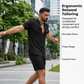 👔☀️ Herrskjorta med knappar och ståkrage – ventilerande och avslappnad passform ✨