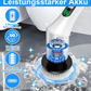 🧼 50% RABATT! 🔥 Elektrisk Roterande Skrubbrborste Trådlös – Kraftfull, Mångsidig & Perfekt För Djuprengöring I Hemmet 🚿
