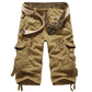 🩳 50% RABATT NU! 👖 Men's Multi-Pocket Cargo Shorts – Relaxad Passform, Andningsbar Bomullsblandning & Robust Konstruktion För Utomhus & Vardag 💪