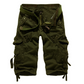 🩳 50% RABATT NU! 👖 Men's Multi-Pocket Cargo Shorts – Relaxad Passform, Andningsbar Bomullsblandning & Robust Konstruktion För Utomhus & Vardag 💪