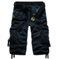 🩳 50% RABATT NU! 👖 Men's Multi-Pocket Cargo Shorts – Relaxad Passform, Andningsbar Bomullsblandning & Robust Konstruktion För Utomhus & Vardag 💪