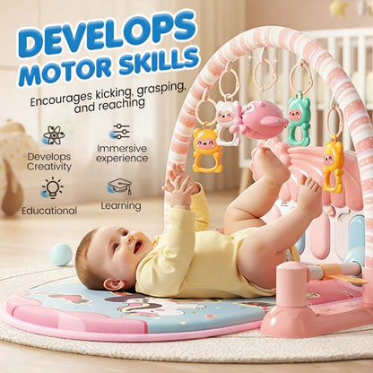 📢📢50% RABATT NU!! ⏰3-i-1 Musikalisk Pianolekmatta för Baby