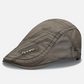 🧢 50% RABATT NU! 🌬️ All season Andningsbar Klassisk Flat Cap – Ivy Design, Justerbar Passform & Mångsidiga Färger 💼