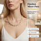 🥳 2026 Ny Stil 🥳💞 50K+ Sålda! 💥 50% RABATT! 🔥 Glänsande Hjärta Statement Kedjehalsband – Rhinösten, Guld/Silver, Justerbar Längd – Perfekt Present 💖