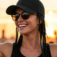 🧢 50% RABATT NU! 🌬️ Baseballkeps med Fästade Flätor – 2-i-1 Keps & Peruk, Realistisk Stil & Justerbar Passform ✨
