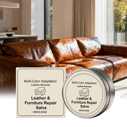 🧴 KÖP 2 FÅ 1 GRATIS! ✨ Leder-Auffrischungsbalsam & Farbrestaurator – Återfuktar, Återställer Färg & Skyddar Mot Sprickor För Långvarig Skönhet 👜