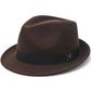Ny Konstkaschmir Ullfilt Fedora — Mångsidig Västern & Brittisk Stil Jazzhatt — Förtjockad, Vindskyddad och Varm